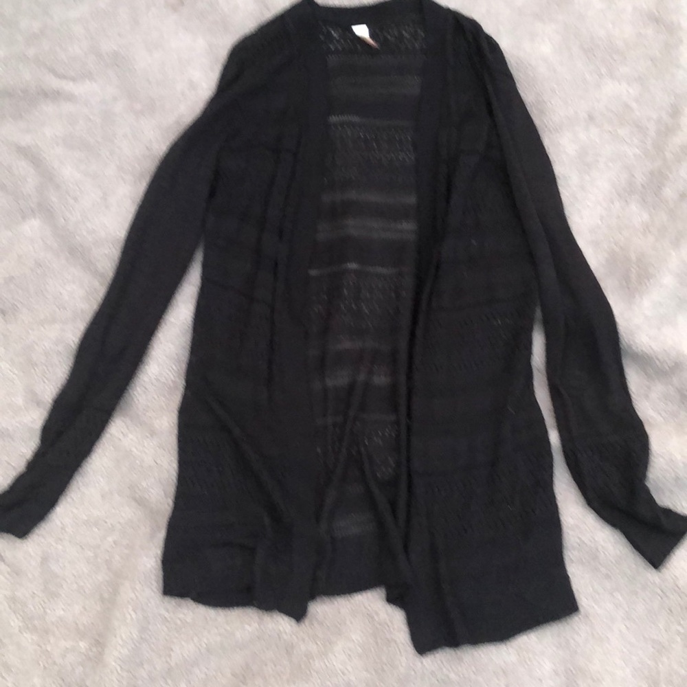 No boundaries Black cardigan sweater